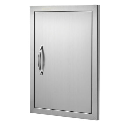 BBQ Access Door 16x22 in, Stainless Steel Flush Mount