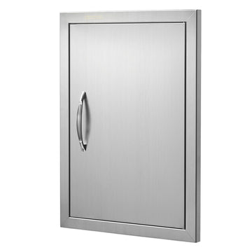 BBQ Access Door 16x22 in, Stainless Steel Flush Mount