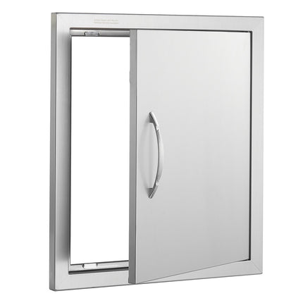 BBQ Access Door 18x20 in, Stainless Steel Flush Mount