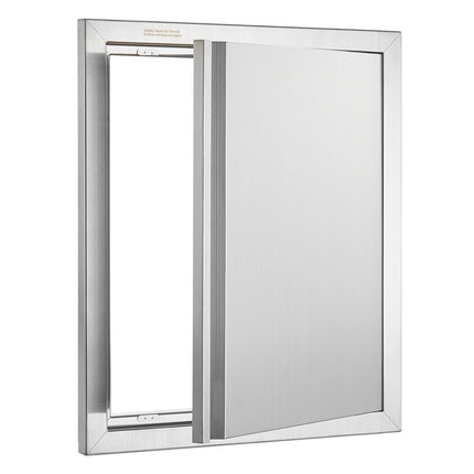 BBQ Access Door 18x21 In, Stainless Steel, Flush Mount