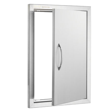BBQ Access Door 18x24 in, Stainless Steel Flush Mount