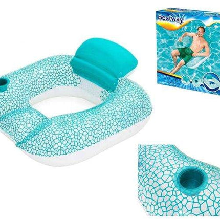 BESTWAY 43097 inflatable armchair with backrest