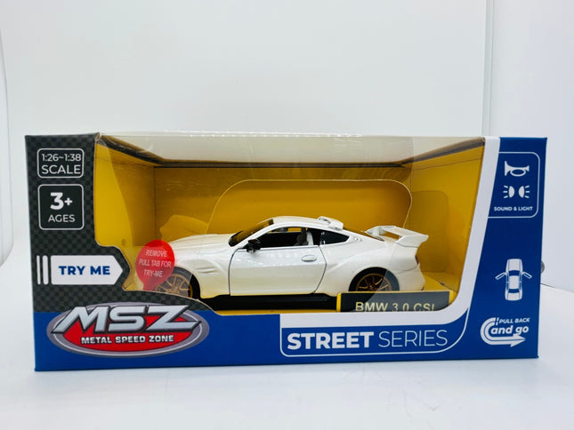 BMW 3.0 CSL Die-Cast Model, 1:32 Scale, Collectible Car