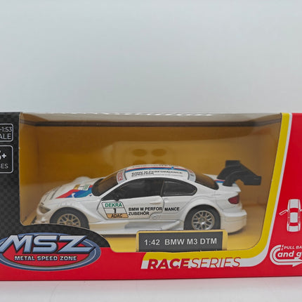 BMW M3 DTM Die-Cast Model, 1:42 Scale Collectible Car