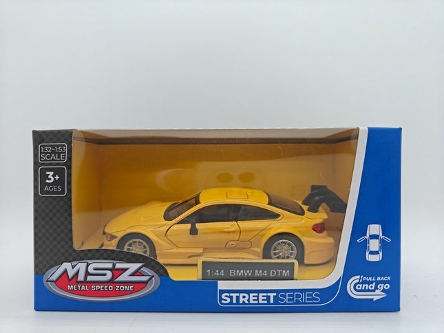 BMW M4 DTM Die-Cast Model, 1:44 Scale Collectible Car