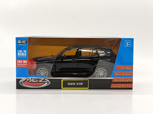 BMW X5M Die-Cast Model Car, 1:32 Scale