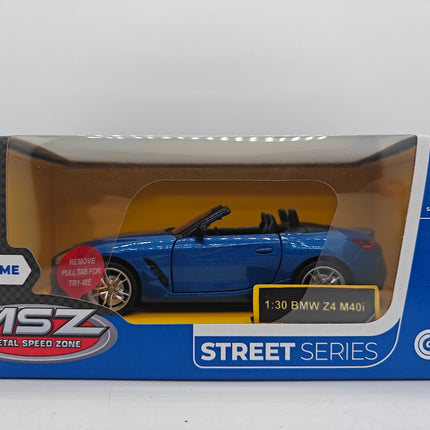 BMW Z4 M40i Die-Cast Model, 1:30 Scale Collectible Car