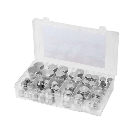 BSPP Hydraulic Cap And Plug Kit, 64-Piece, 04–16