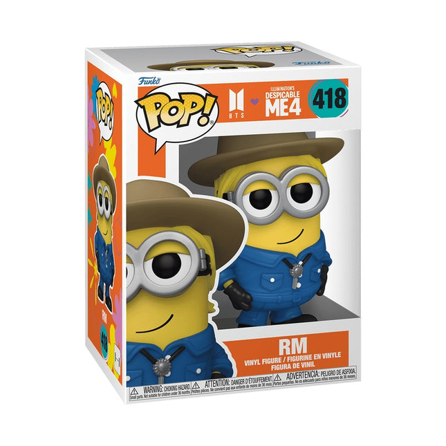 BTS x Despicable Me 4 Funko Pop! Vinyl Figure - RM