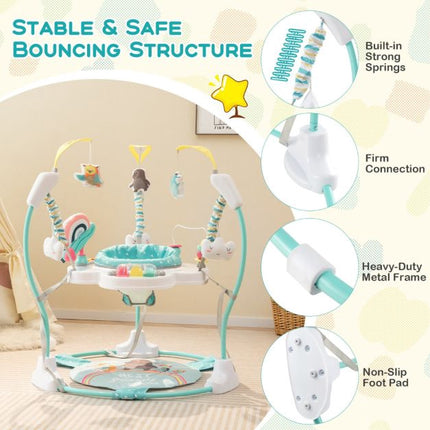 Baby Activity Center, 3 Height, 360 Seat, Music Lights