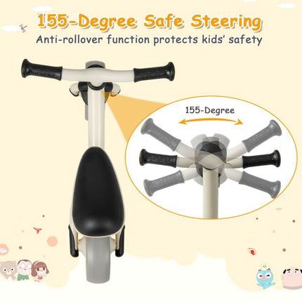 Baby Balance Bike, Adjustable Seat, EVA Wheels 18-48M