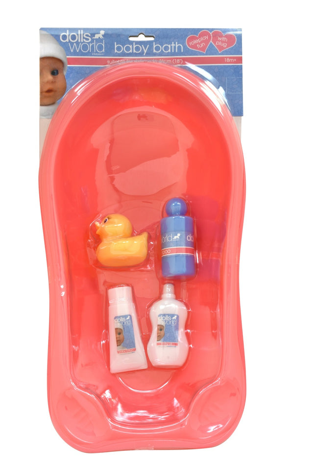 Baby Bath for Dolls, Realistic Design, Safe Material