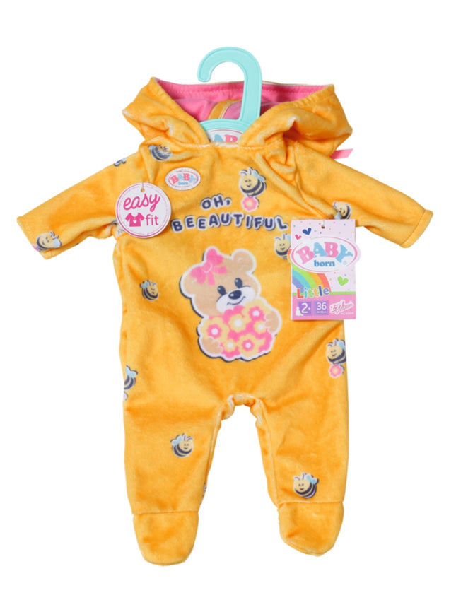 Baby Bodysuit, Bear Design, 36 cm Size