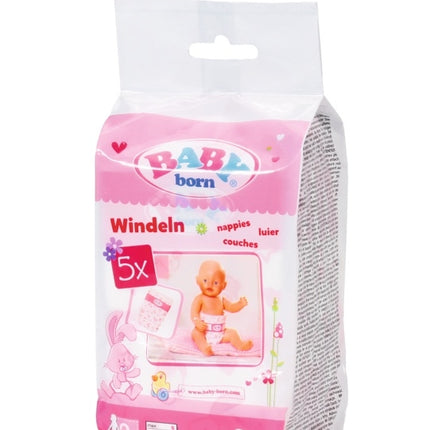 Baby Born Nappies Shrinked, 5 Pcs