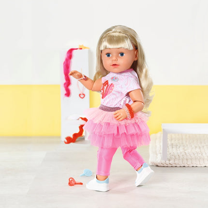 Baby Born Sister Doll Style & Play Blonde, 43 Cm