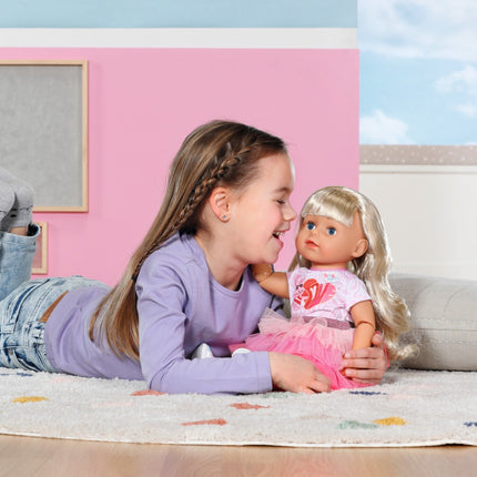 Baby Born Sister Doll Style & Play Blonde, 43 Cm
