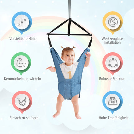 Baby Door Jumper Swing, Adjustable Straps, 12 kg Max