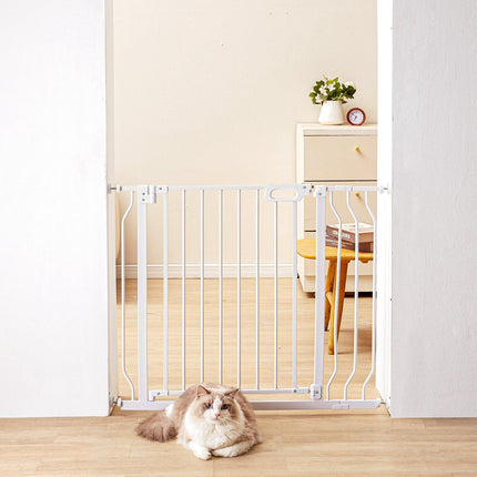 Baby Gate 29.5–37 in, 30 in Tall, Auto-Close Walk-Through