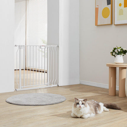 Baby Gate 29.5–37 in, 30 in Tall, Auto-Close Walk-Through