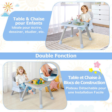 Baby High Chair 6-in-1 Convertible, 5-Point Harness; Tray