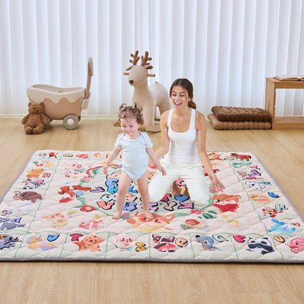 Baby Play Mat 59 x 71 in, Non-Slip Waterproof, Washable