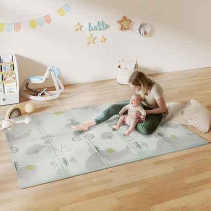 Baby Play Mat, Animal Pattern, Foam, 1.5 cm Thick