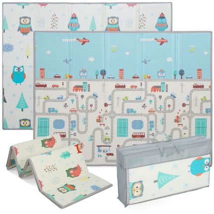 Baby Play Mat, Animal Pattern, Foam, 1.5 cm Thick, Non-Slip