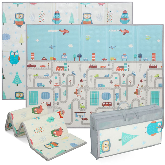 Baby Play Mat, Animal Pattern, Foam, 1.5 cm Thick, Non-Slip