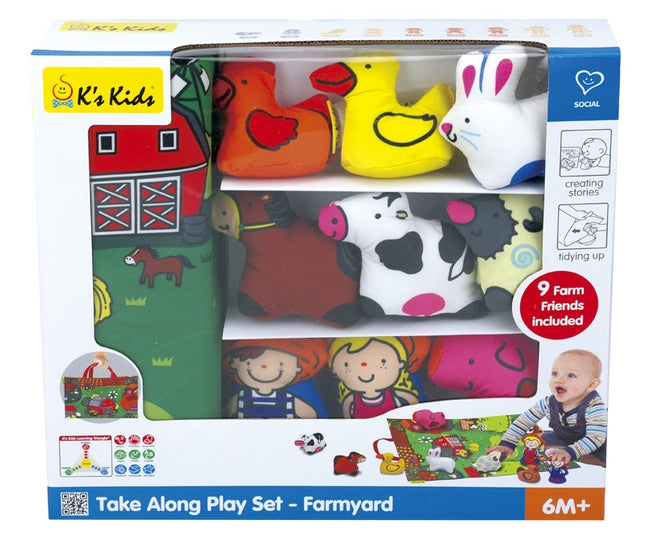 Baby Playmat, Farmyard Design, Soft and Durable
