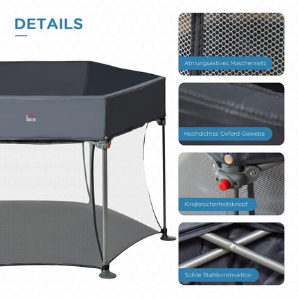Baby playpen, folding gate and activity center for children