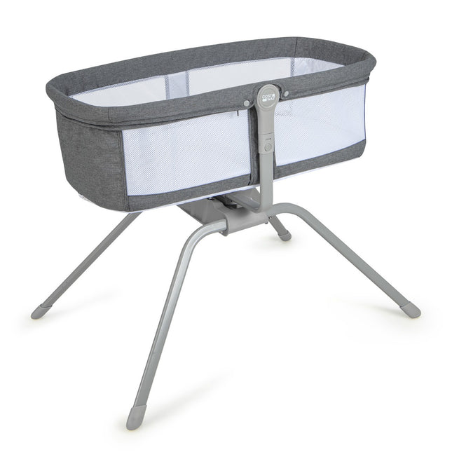 Baby Rocking Bassinet With Mattress – Foldable, 90x48x75 cm