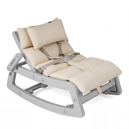 Baby Rocking Chair, 2-In-1, 4-Position Recline