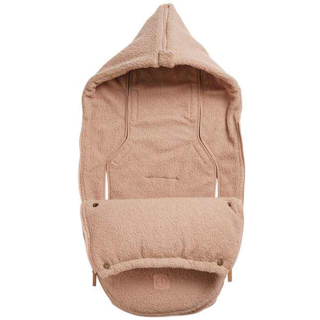 Baby Sleeping Bag – Pink Bouclé, Cozy and Warm