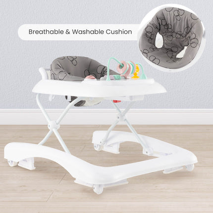 Baby Walker 3-in-1, Foldable, Adjustable Height, Grey