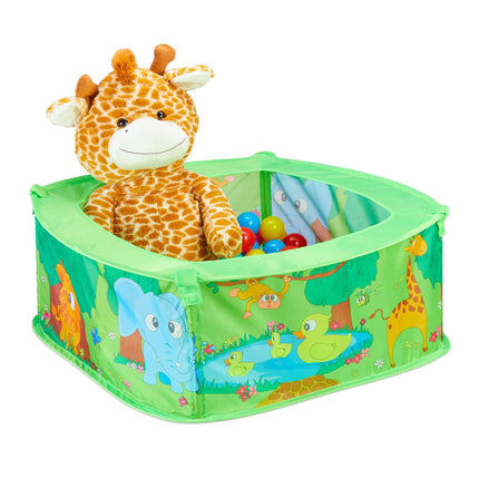 Baby ball bath jungle with 50 balls