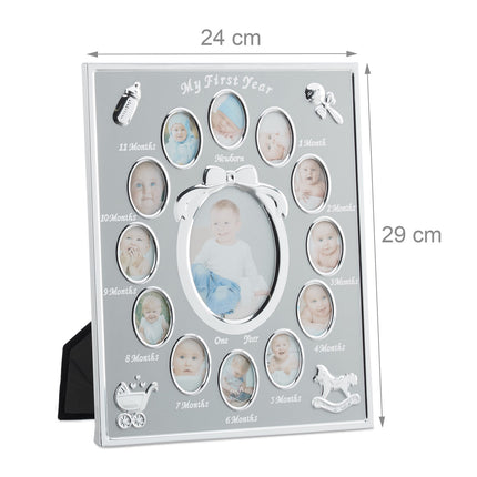 Baby picture frame "The first year
