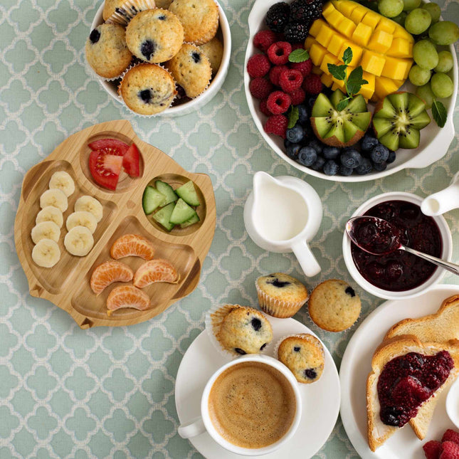 Baby plate with suction cup "Owl"