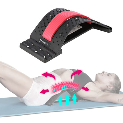 Back Stretcher with Magnets, Red