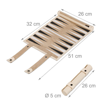 Backgammon for scrolling