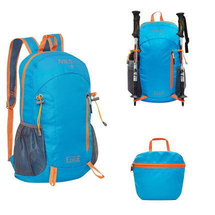 Backpack 22L, Blue Edge, Durable Material