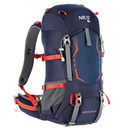 Backpack 40L, Tourist, Navy Blue, Lightweight