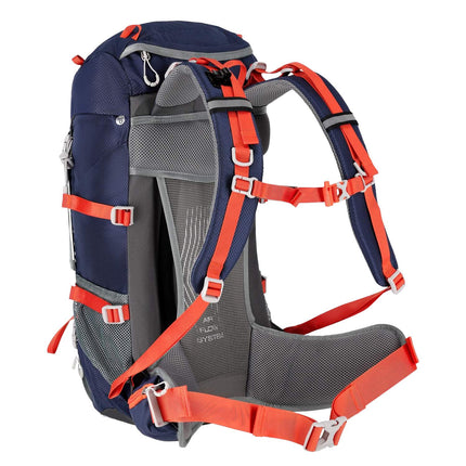 Backpack 40L, Tourist, Navy Blue, Lightweight