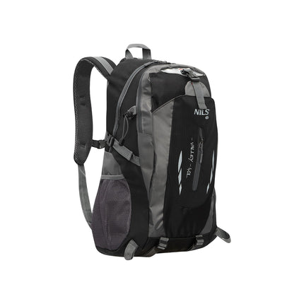 Backpack for Tourists, Black, 40L Capacity