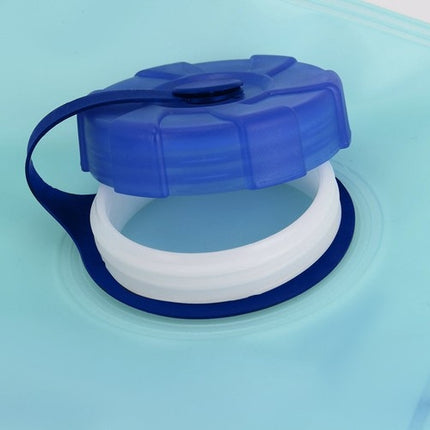 Backpack with a water bladder - gray 23489