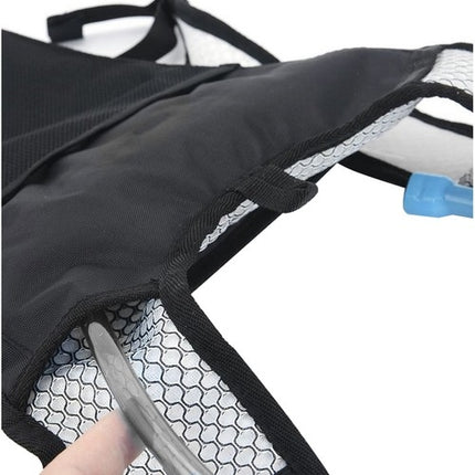 Backpack with a water bladder - gray 23489
