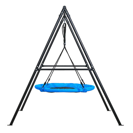 Backyard Swing Set, 40 in Saucer Seat, 440 lb Capacity