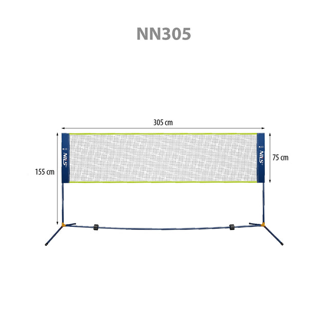 Badminton Net 305cm – Full Coverage