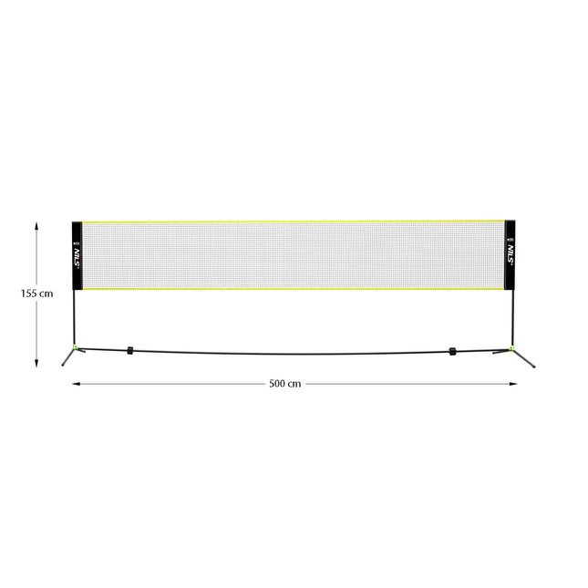 Badminton Net 500cm – Full Coverage