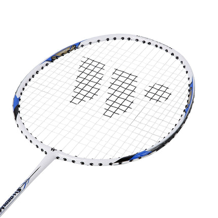 Badminton Racket – Steel Frame, Blue