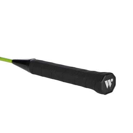 Badminton Racket, Steel, Green